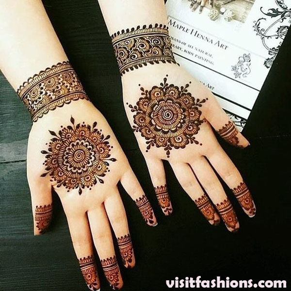 20 Simple Arabic Mehndi Designs For Girls In 2020