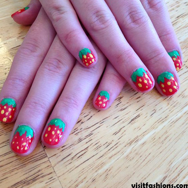 Fields Forever simple Nails designs