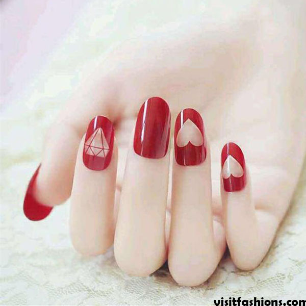 saintliness simple nail designs