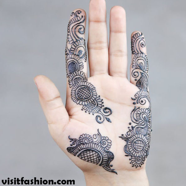 20 Simple Arabic Mehndi Designs For Girls In 2020