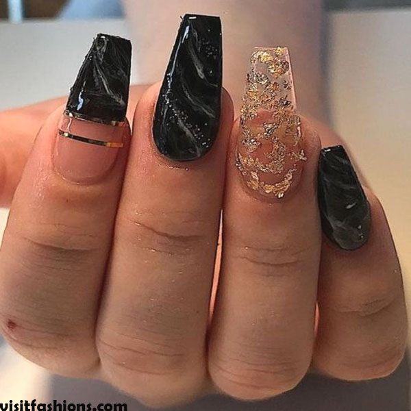 Latest 25 Marble Nails Art Designs For Girls In