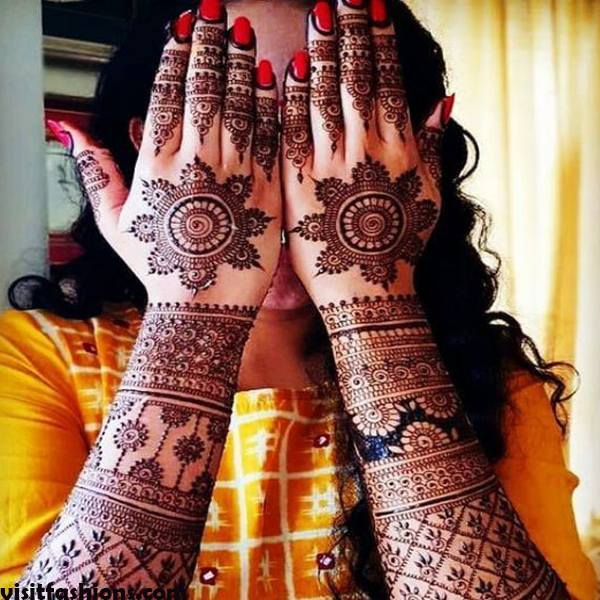 Latest Bridal Mehndi Designs For Hands And Feet In 2020