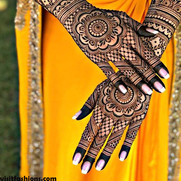 Latest Mehndi Designs Bridal