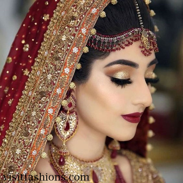 Unique bridal makeup styles