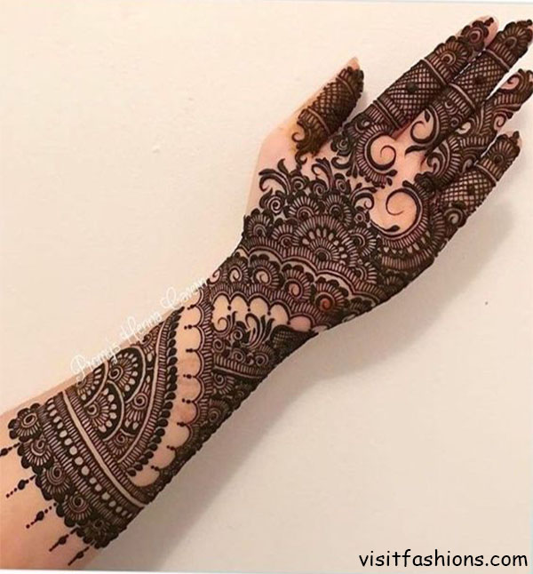 simple Arabic mehndi Designs