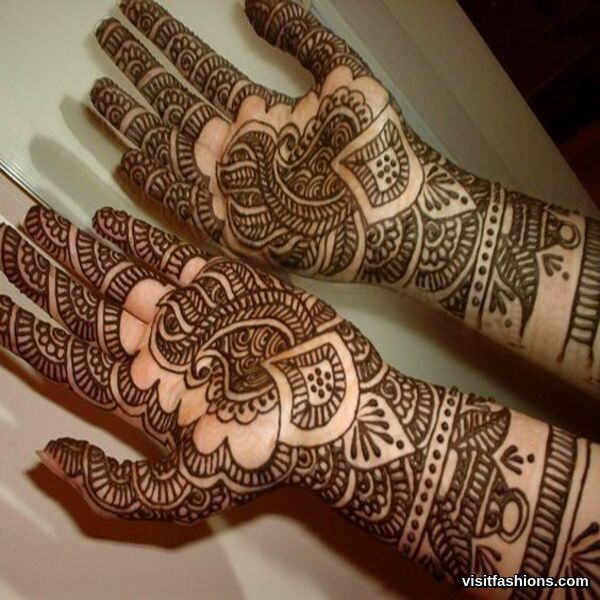 simple Arabic mehndi Designs