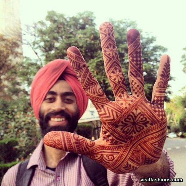 Mehndi Designs for Boys