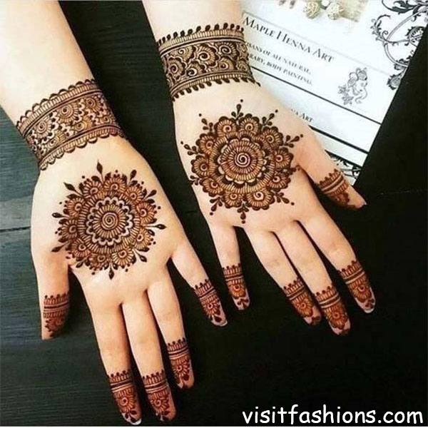 50+Arabic Mehndi Designs Simple And Latest For Eid ul-fitr