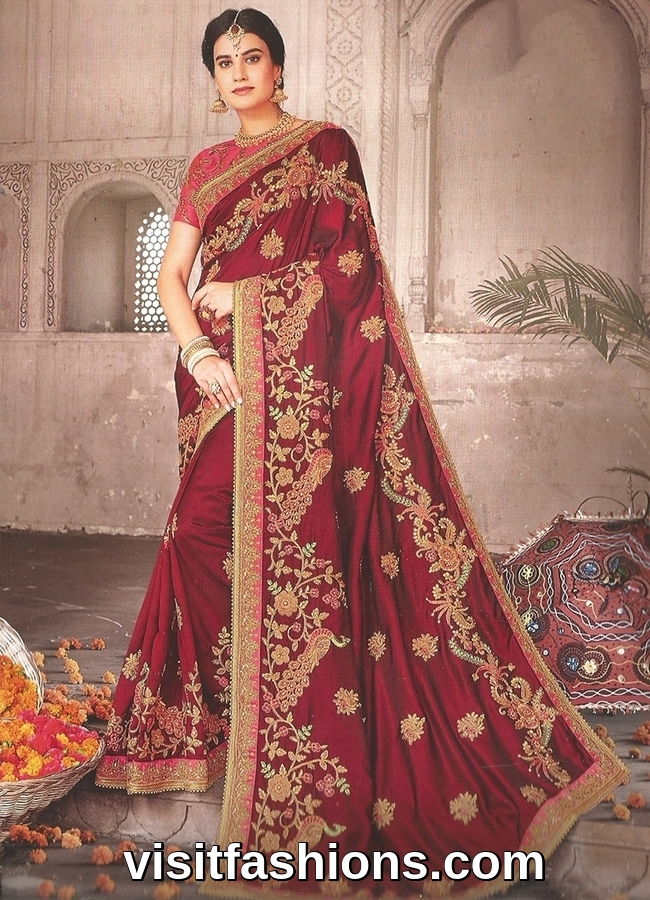 indian weeding saree