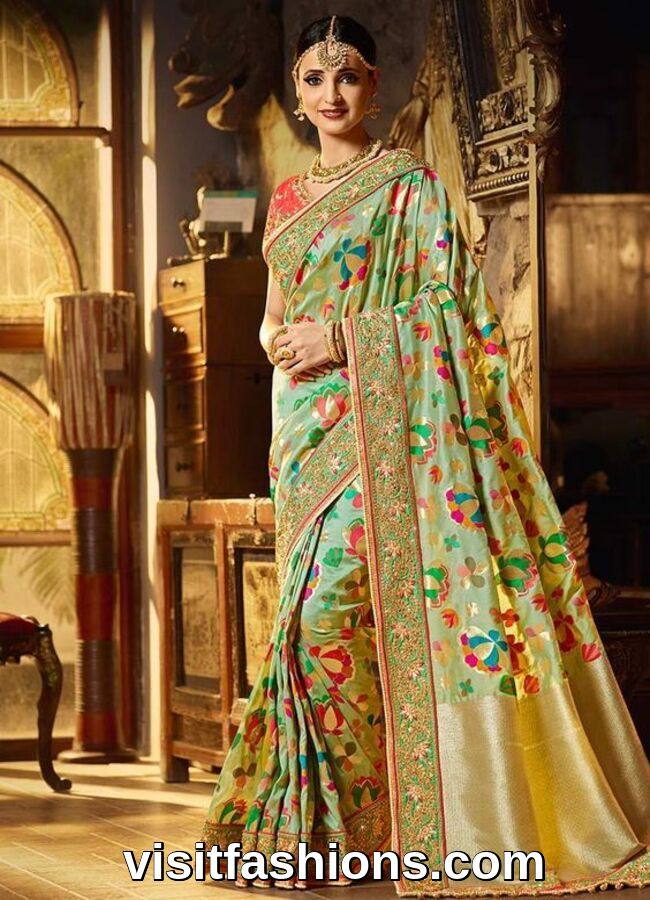 indian weeding saree