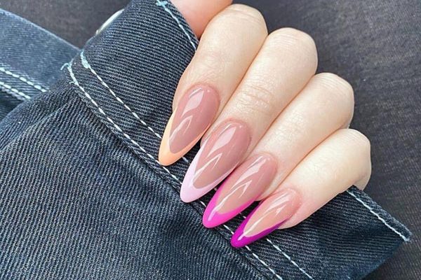 colorful nail art designs