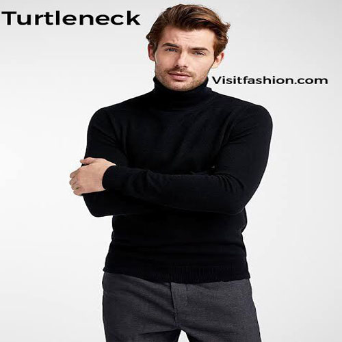 high neck for men latest