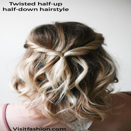 half up hairstyles for girls