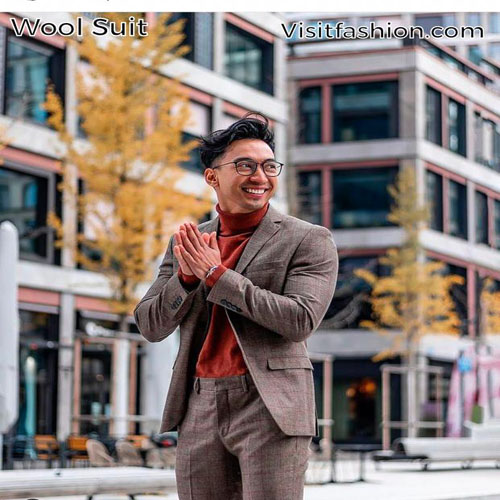 wool suit latest for men