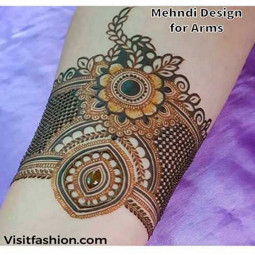 mehndi designs for arms