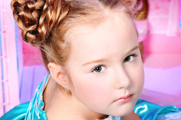 Little braided buns
