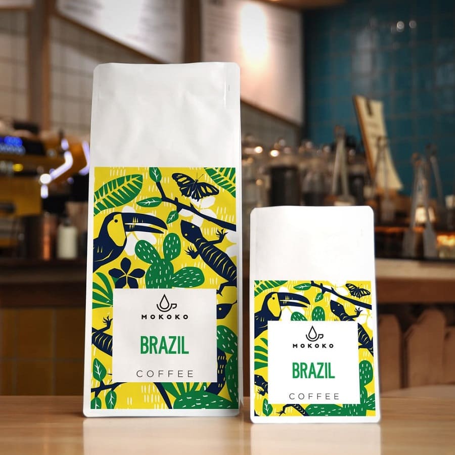 custom luxury coffee bags packaging box