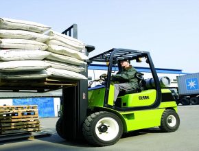 A image of forklift trucks in pakistan