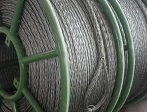 anti twist braided steel wire rope