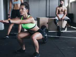 Working Out In A Gym