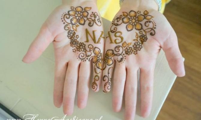 name edit husband's name in mehndi