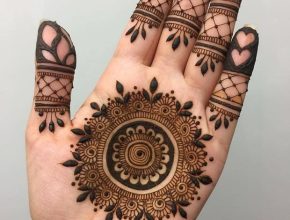 royal instagram khafif mehndi design