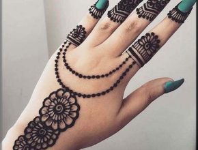 simple mehndi designs for girls