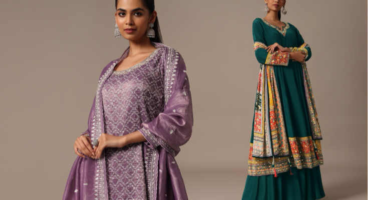 From Wedding Bells To Festive Celebrations Sharara Suits For Every Occasion